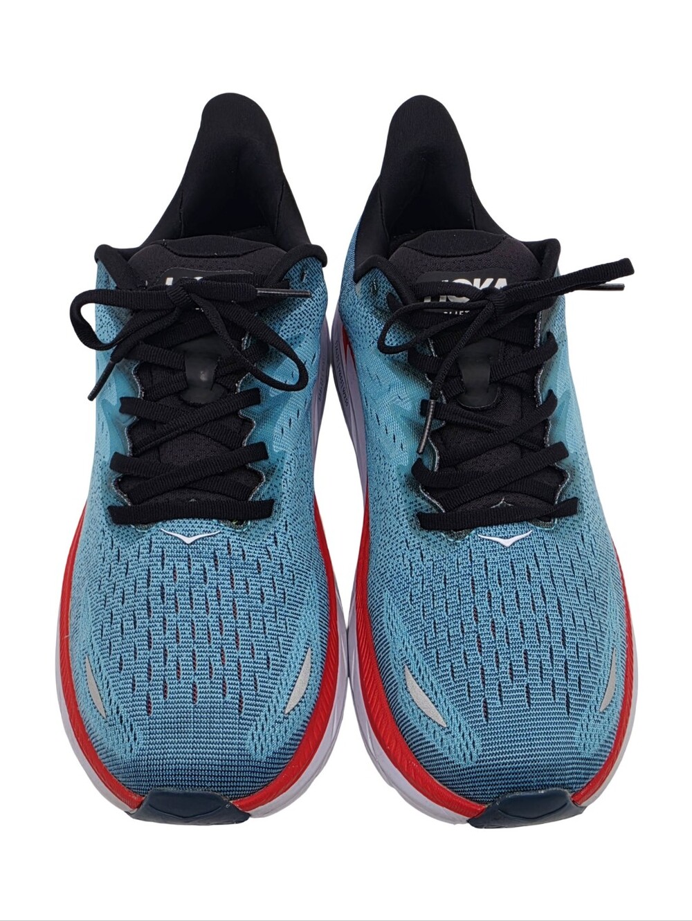 HOKA Men's Clifton 8 Sneakers Everyday Trainer Real Teal Aquarelle 10.5 Wide - Picture 2 of 11